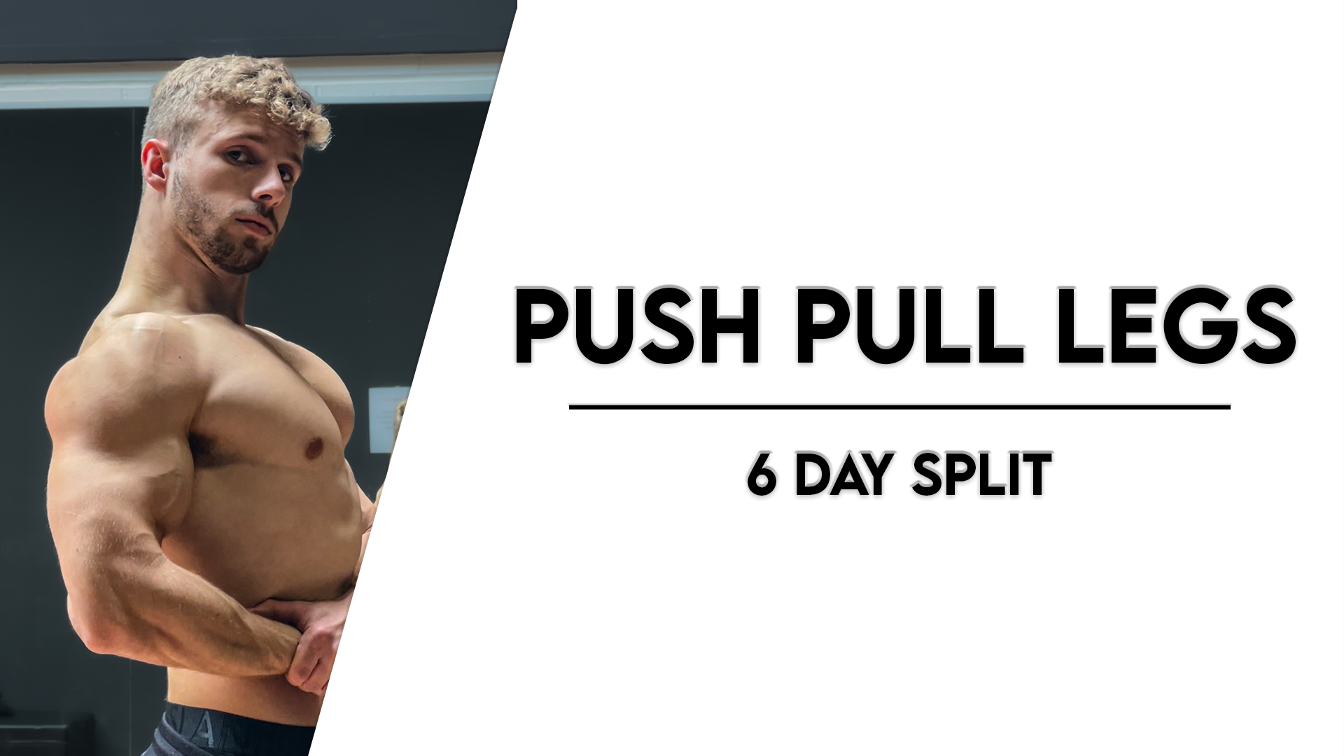 Push pull legs clearance workout 6 day split
